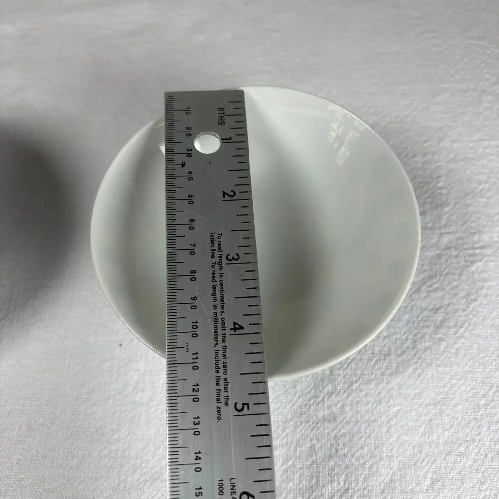 Vintage Asian Porcelain Rice Bowls Set of 2 Blue Bird Floral Footed Bowls